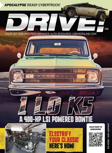 Drive! – January 2025 Cover