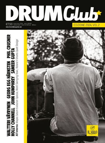 Drum Club Magazine – Novembre 2024 Cover