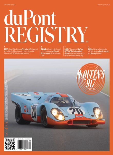duPont REGISTRY – December 2024 Cover