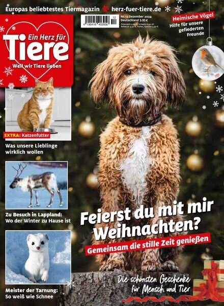 Ein Herz fur Tiere – Dezember 2024 Cover