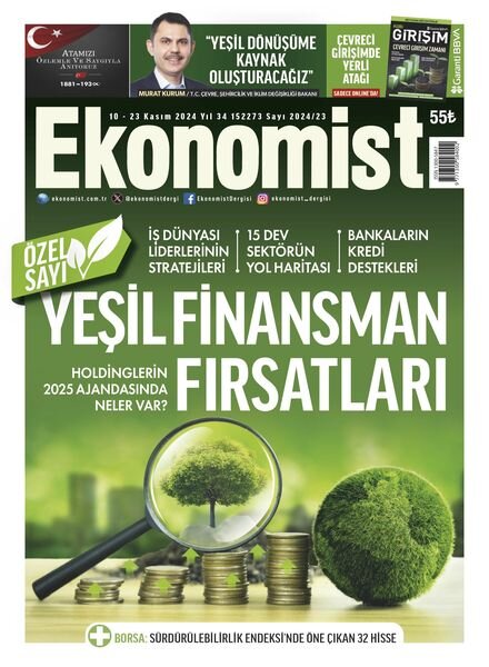 Ekonomist Turkiye – Kasim 2024 Cover