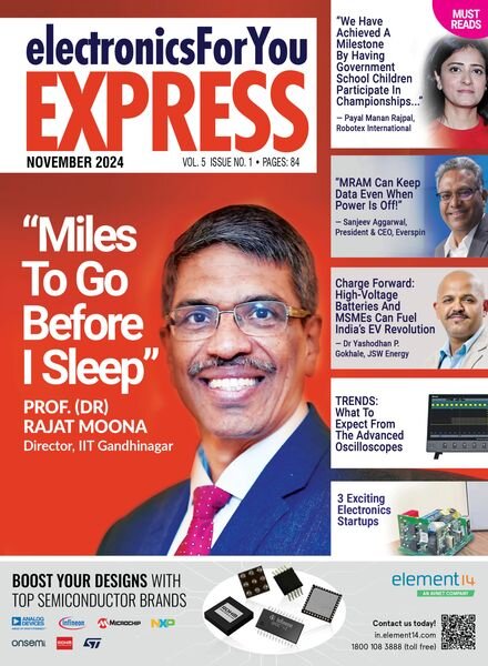 Electronics For You Express – November 2024 Cover