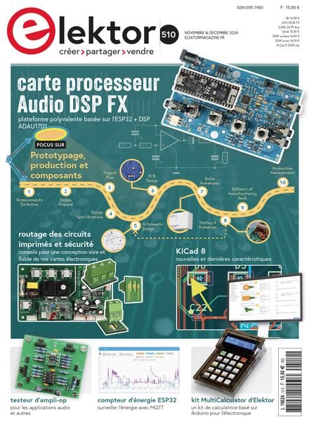 Elektor France – Novembre-Decembre 2024 Cover
