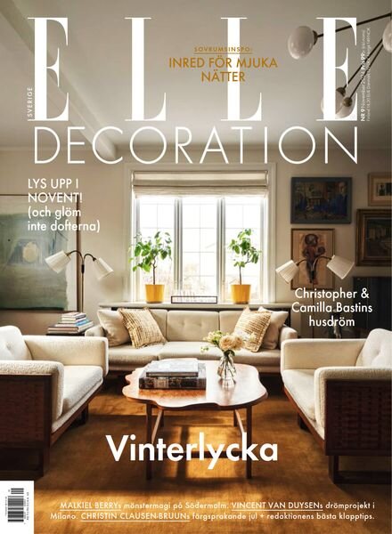 Elle Decoration Sweden – November 2024 Cover