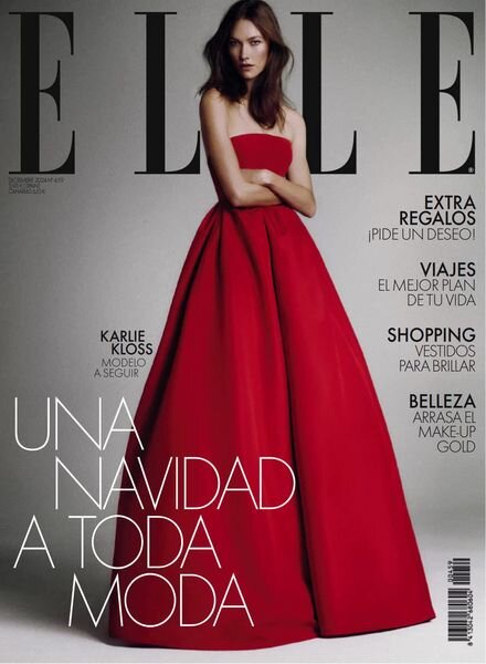 Elle Espana – Diciembre 2024 Cover