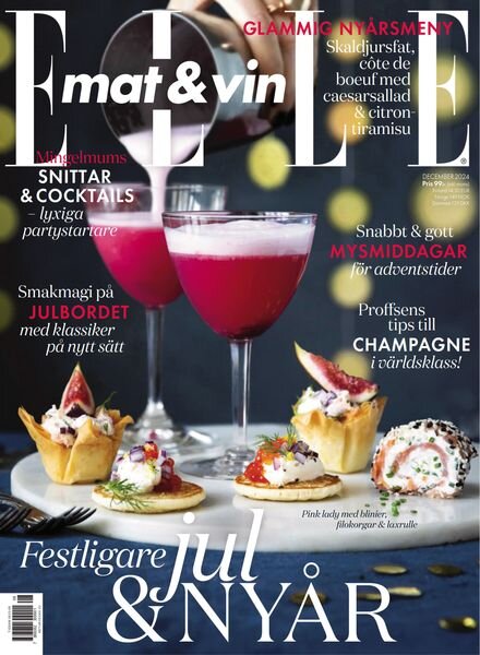Elle Mat & Vin – December 2024 Cover