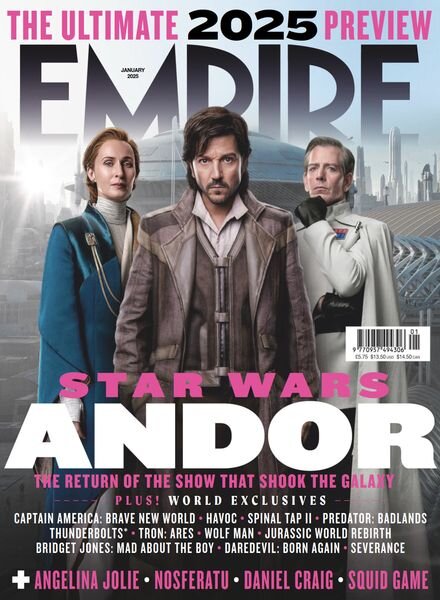 Empire UK – January 2025 Cover