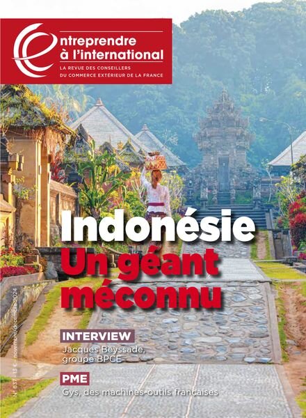 Entreprendre a l’international – Novembre-Decembre 2024 Cover