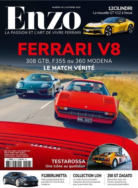 Enzo France – Automne 2024 Cover