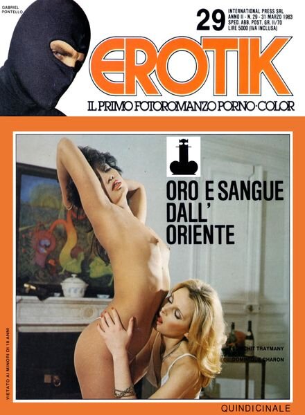 Erotik – N 29 31 Marzo 1983 Cover