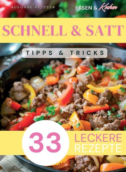 Essen und Kochen Tipps und Tricks – 8 November 2024 Cover