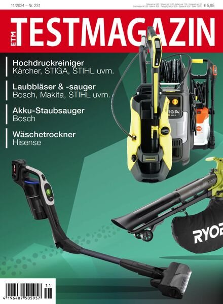 ETM Testmagazin – November 2024 Cover