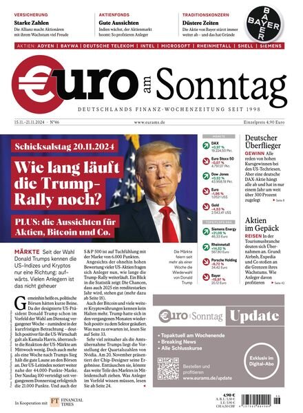 Euro am Sonntag – 15 November 2024 Cover