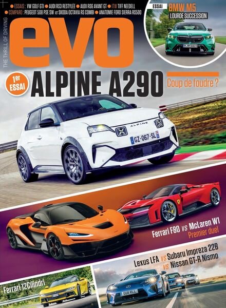 Evo France – Novembre-Decembre 2024 Cover