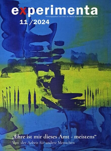 Experimenta – Nr 11 2024 Cover