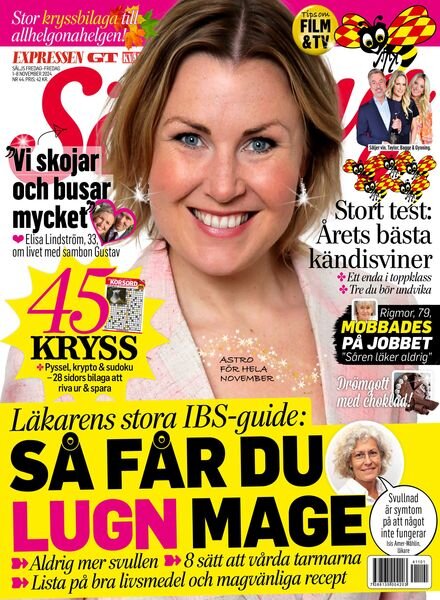 Expressen Sondag – 1 November 2024 Cover
