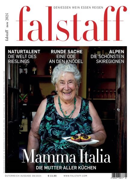 Falstaff Magazin Osterreich – November 2024 Cover