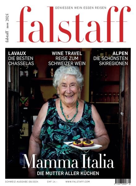 Falstaff Magazin Schweiz – November 2024 Cover