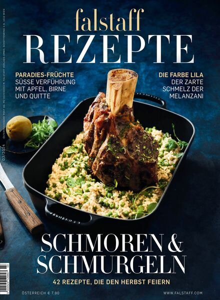 Falstaff Rezepte – Oktober 2024 Cover