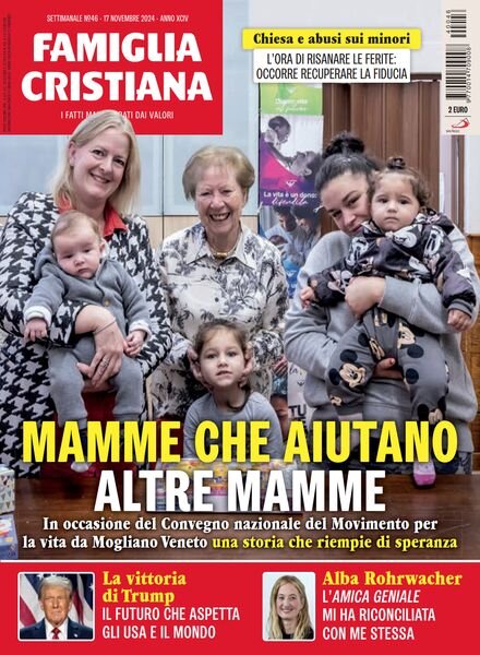 Famiglia Cristiana – 17 Novembre 2024 Cover