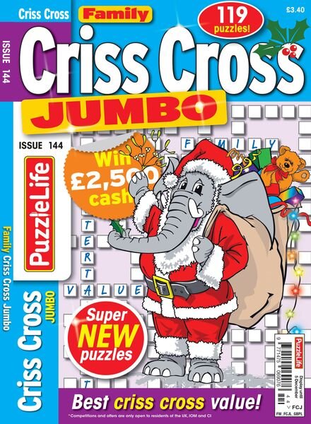 Family Criss Cross Jumbo – November 2024 Cover