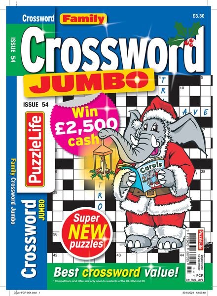 Family Crossword Jumbo – November 2024 Cover