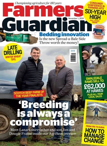 Farmers Guardian – 1 November 2024 Cover