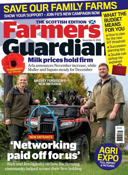 Farmers Guardian – 8 November 2024 Cover