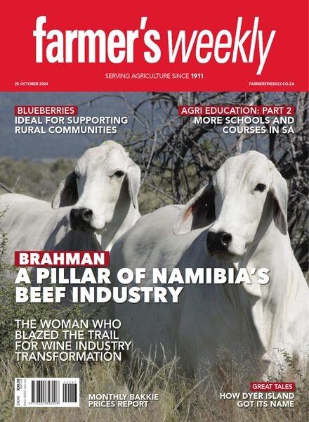 Farmer’s Weekly – 25 October 2024 Cover