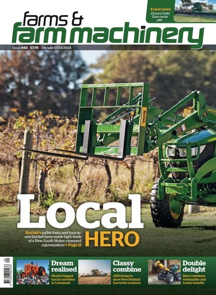 Farms and Farm Machinery – 7 November 2024 Cover