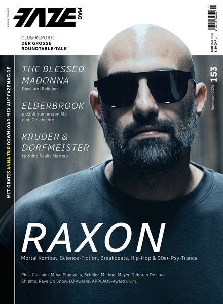 FAZE Magazin – November 2024 Cover