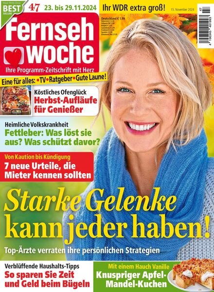 Fernsehwoche – 15 November 2024 Cover