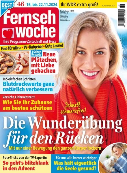 Fernsehwoche – 8 November 2024 Cover