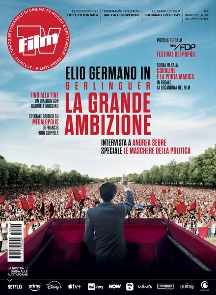 Film Tv – 29 Ottobre 2024 Cover