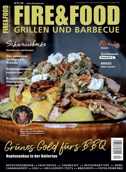 Fire & Food Grillen und Barbecuen – November 2024 Cover