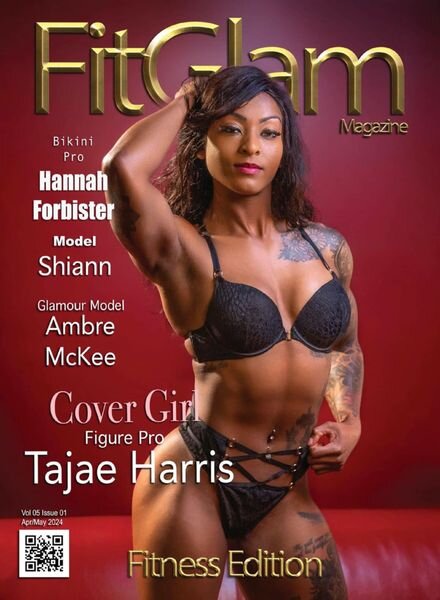 Fit Glam Magazine – Fitness Edition – April-May 2024 Cover