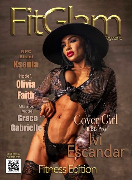 Fit Glam Magazine – Fitness Edition – August-September 2024 Cover