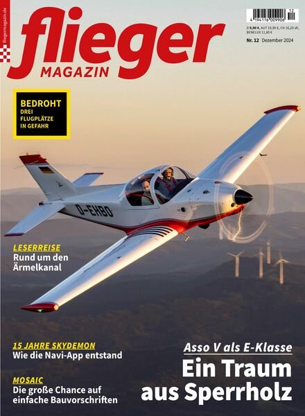 Fliegermagazin – Dezember 2024 Cover