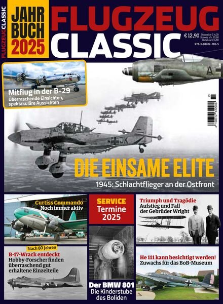 Flugzeug Classic Extra – Jahrbuch 2025 Cover