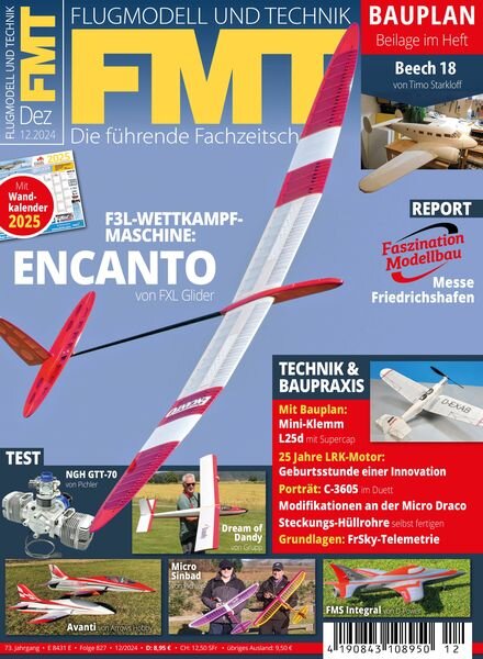 FMT Flugmodell und Technik – Dezember 2024 Cover