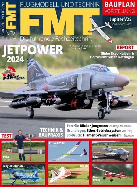 FMT Flugmodell und Technik – November 2024 Cover