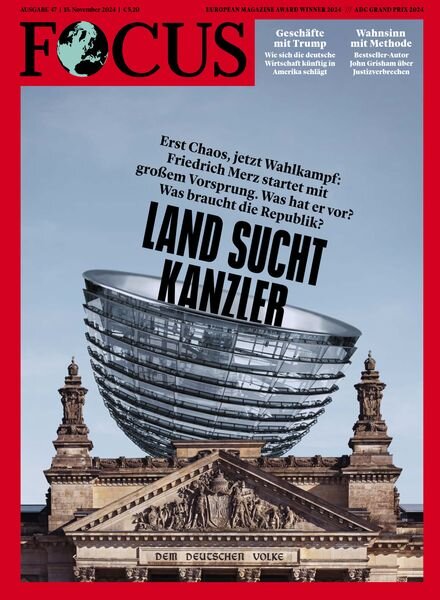 Focus – 15 November 2024 Cover