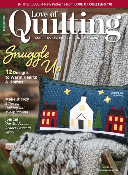Fons & Porter’s Love of Quilting – Winter 2025 Cover