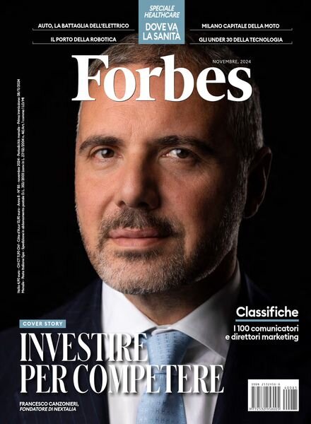Forbes Italia – Novembre 2024 Cover