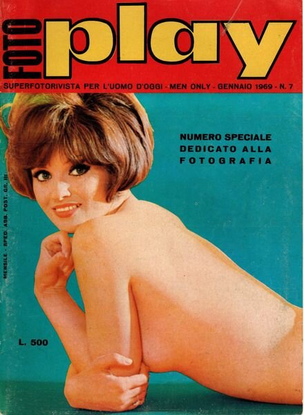 Fotoplay – N 7 Gennaio 1969 Cover