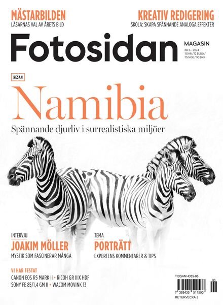 Fotosidan Magasin – 22 November 2024 Cover