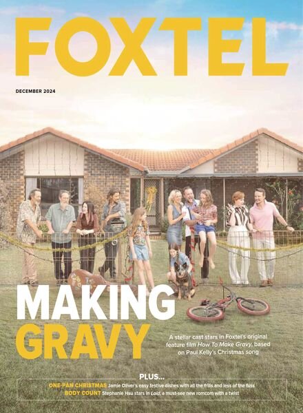 Foxtel Magazine – December 2024 Cover