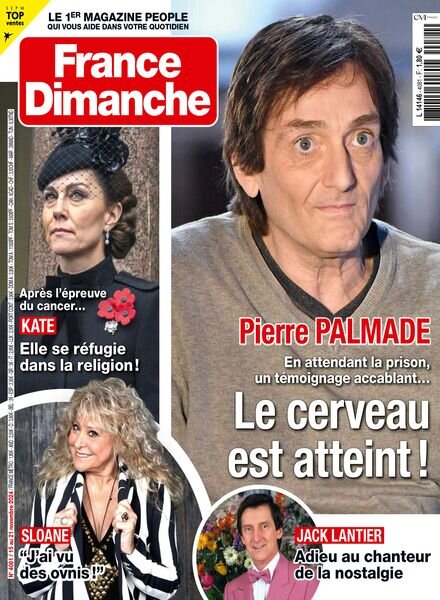 France Dimanche – 15 Novembre 2024 Cover