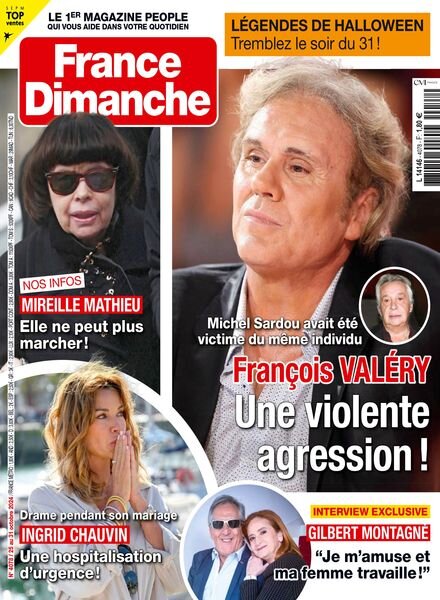 France Dimanche – 25 Octobre 2024 Cover