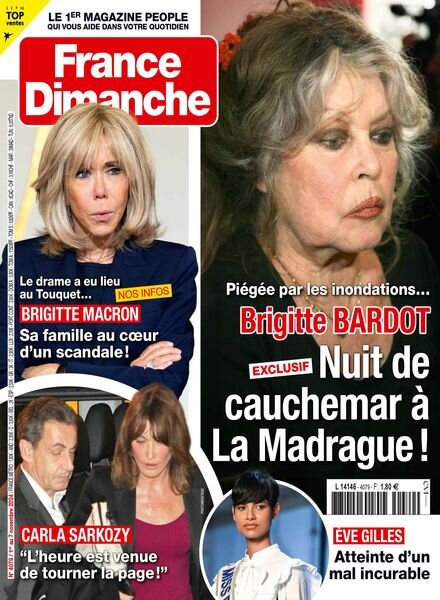 France Dimanche – 31 Octobre 2024 Cover